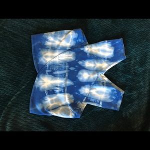 Tie dye cross top
